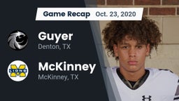Recap: Guyer  vs. McKinney  2020