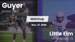 Matchup: Guyer  vs. Little Elm  2020