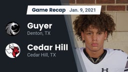 Recap: Guyer  vs. Cedar Hill  2021