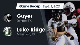 Recap: Guyer  vs. Lake Ridge  2021
