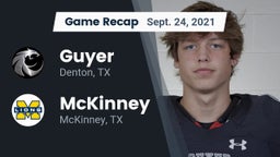 Recap: Guyer  vs. McKinney  2021