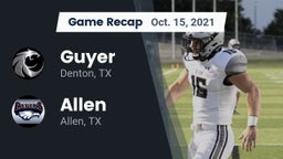 Recap: Guyer  vs. Allen  2021