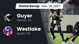Recap: Guyer  vs. Westlake  2021