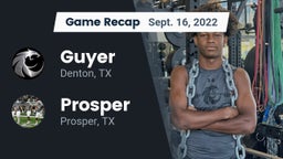 Recap: Guyer  vs. Prosper  2022