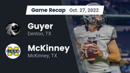 Recap: Guyer  vs. McKinney  2022
