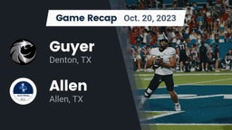 Recap: Guyer  vs. Allen  2023
