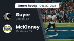 Recap: Guyer  vs. McKinney  2023