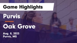Purvis  vs Oak Grove  Game Highlights - Aug. 8, 2023