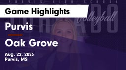 Purvis  vs Oak Grove  Game Highlights - Aug. 22, 2023