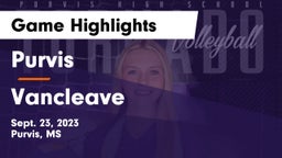 Purvis  vs Vancleave  Game Highlights - Sept. 23, 2023