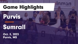 Purvis  vs Sumrall  Game Highlights - Oct. 3, 2023