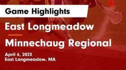 East Longmeadow  vs Minnechaug Regional  Game Highlights - April 6, 2023