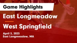 East Longmeadow  vs West Springfield  Game Highlights - April 3, 2023