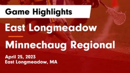 East Longmeadow  vs Minnechaug Regional  Game Highlights - April 25, 2023