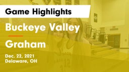 Buckeye Valley  vs Graham  Game Highlights - Dec. 22, 2021