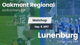 Matchup: Oakmont Regional vs. Lunenburg  2017