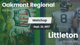 Matchup: Oakmont Regional vs. Littleton  2017