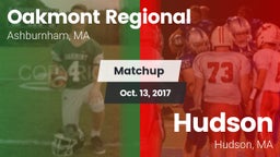 Matchup: Oakmont Regional vs. Hudson  2017