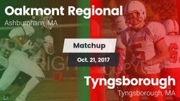 Matchup: Oakmont Regional vs. Tyngsborough  2017