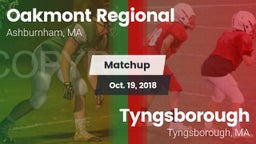 Matchup: Oakmont Regional vs. Tyngsborough  2018