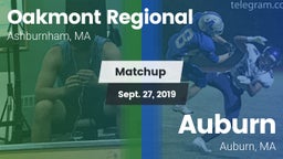 Matchup: Oakmont Regional vs. Auburn  2019