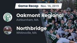 Recap: Oakmont Regional  vs. Northbridge  2019