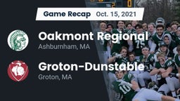 Recap: Oakmont Regional  vs. Groton-Dunstable  2021