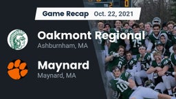 Recap: Oakmont Regional  vs. Maynard  2021