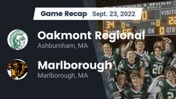 Recap: Oakmont Regional  vs. Marlborough  2022