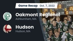 Recap: Oakmont Regional  vs. Hudson  2022