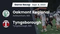 Recap: Oakmont Regional  vs. Tyngsborough  2023