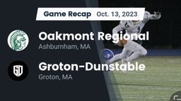 Recap: Oakmont Regional  vs. Groton-Dunstable  2023