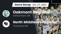 Recap: Oakmont Regional  vs. North Middlesex Regional  2023