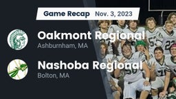 Recap: Oakmont Regional  vs. Nashoba Regional  2023