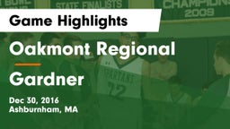 Oakmont Regional  vs Gardner  Game Highlights - Dec 30, 2016