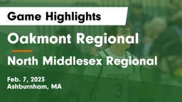 Oakmont Regional  vs North Middlesex Regional  Game Highlights - Feb. 7, 2023