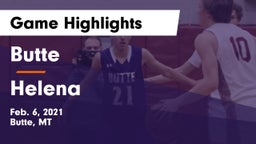 Butte  vs Helena  Game Highlights - Feb. 6, 2021