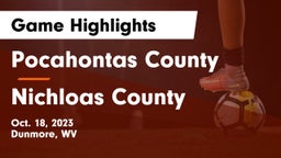 Pocahontas County  vs Nichloas County Game Highlights - Oct. 18, 2023