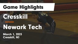 Cresskill  vs Newark Tech  Game Highlights - March 1, 2023