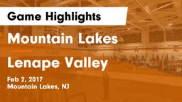 Mountain Lakes  vs Lenape Valley  Game Highlights - Feb 2, 2017