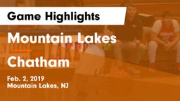 Mountain Lakes  vs Chatham  Game Highlights - Feb. 2, 2019