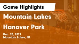Mountain Lakes  vs Hanover Park  Game Highlights - Dec. 20, 2021