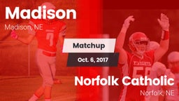 Matchup: Madison  vs. Norfolk Catholic  2017