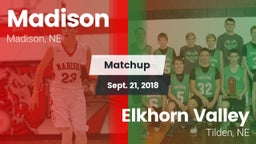 Matchup: Madison  vs. Elkhorn Valley  2018