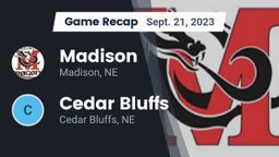 Recap: Madison  vs. Cedar Bluffs  2023