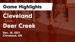 Cleveland  vs Deer Creek  Game Highlights - Dec. 10, 2021