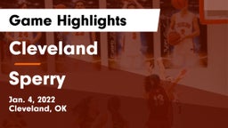 Cleveland  vs Sperry  Game Highlights - Jan. 4, 2022