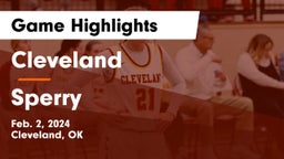 Cleveland  vs Sperry  Game Highlights - Feb. 2, 2024