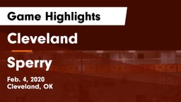 Cleveland  vs Sperry  Game Highlights - Feb. 4, 2020