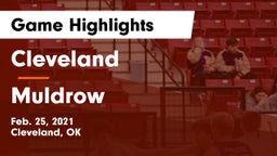Cleveland  vs Muldrow Game Highlights - Feb. 25, 2021